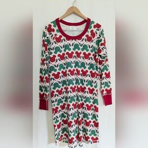 Hanna Andersson Disney Collection Nightshirt Mickey Mouse Organic Womens Small